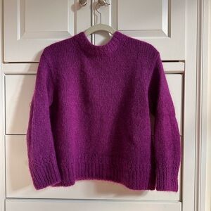 Sezane Purple Women's Sweater